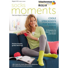 Журнал Regia Magazine 001 - Socks moments, на немецком языке, с переводом на русский язык (вкладыш)