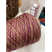 Меринос MISSONI 2/48, 90% гребенной меринос, 10% па, 100г 2400м, секционный бордо-коричневый