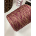 Меринос MISSONI 2/48, 90% гребенной меринос, 10% па, 100г 2400м, секционный бордо-коричневый