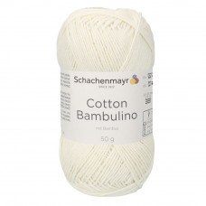 Пряжа Cotton Bambulino Schachenmayr 02 Натуральный