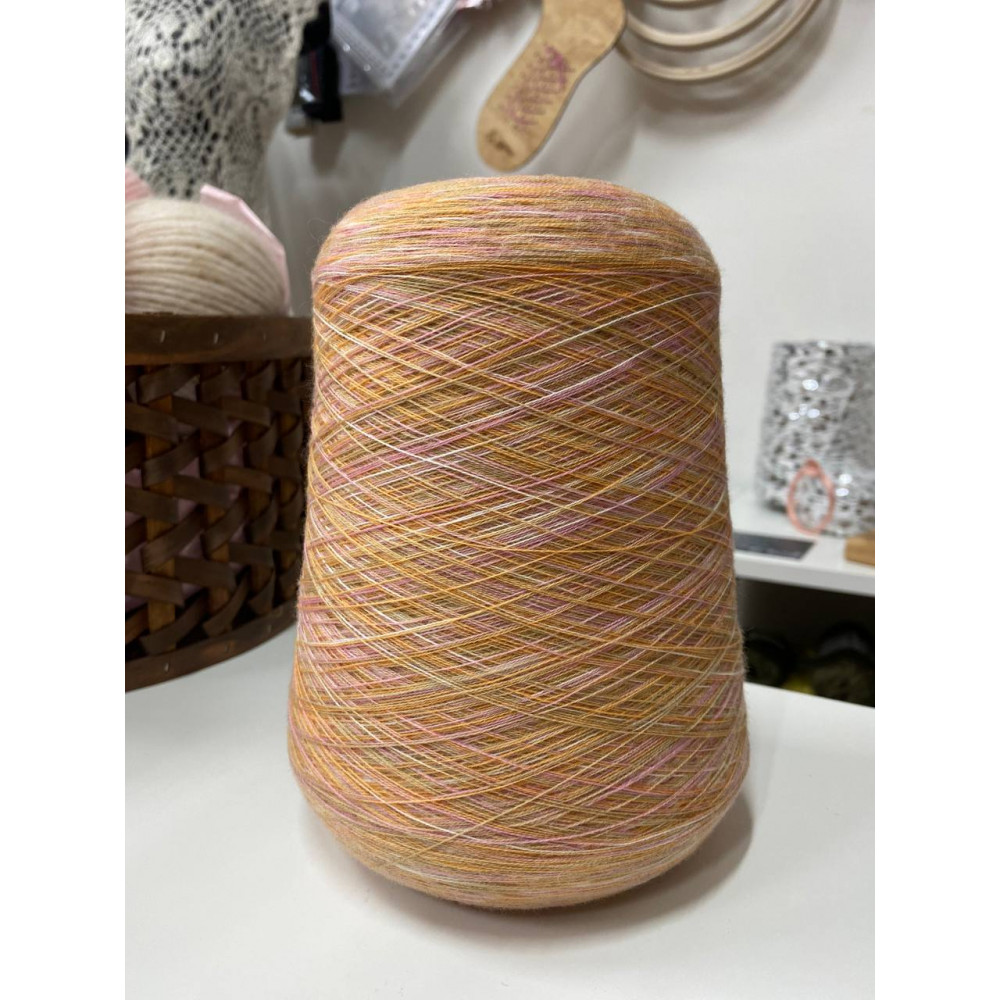 Меринос MISSONI 2/48, 90% гребенной меринос, 10% па, 100г 2400м, секционный бежевый