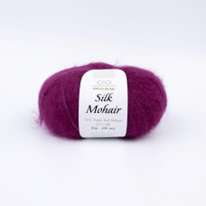 Пряжа Silk Mohair Infinity Design 4545 Цикламен