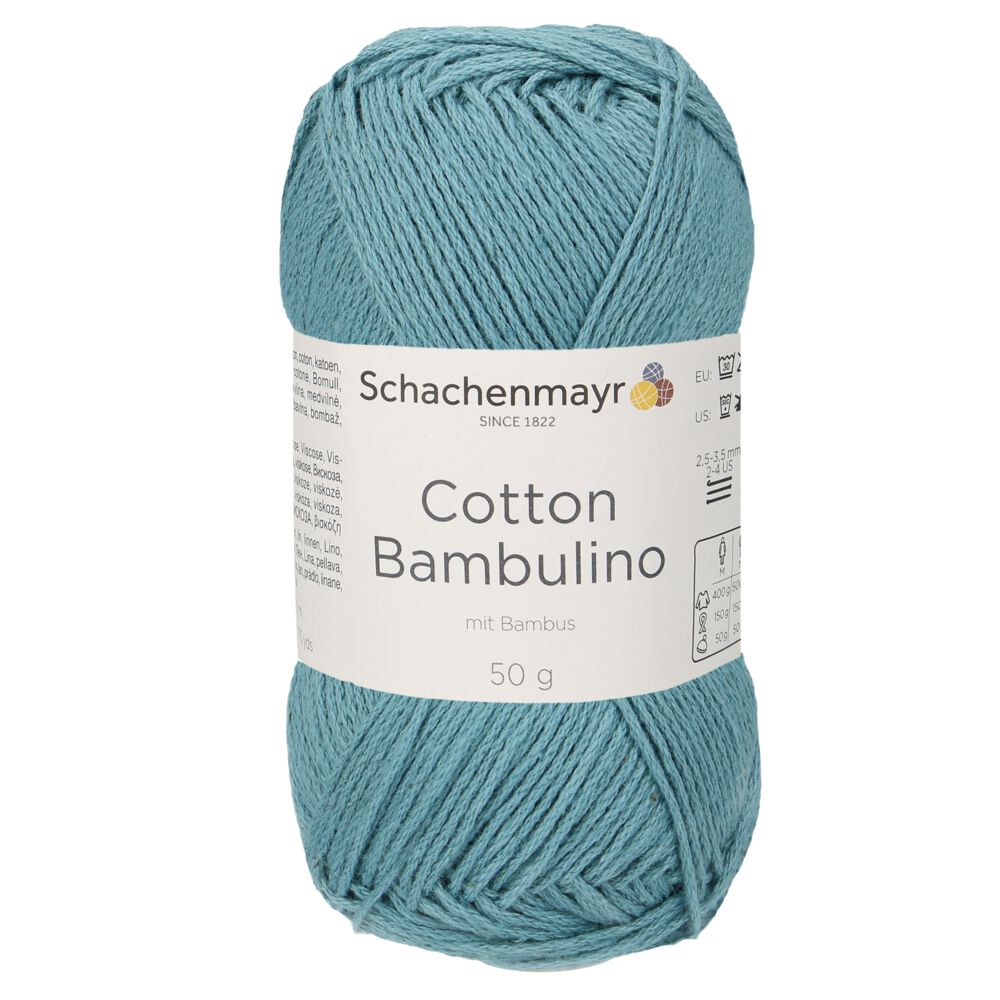 Пряжа Cotton Bambulino Schachenmayr 65 Вода 