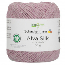 Пряжа Alva Silk Schachenmayr 035 Роза