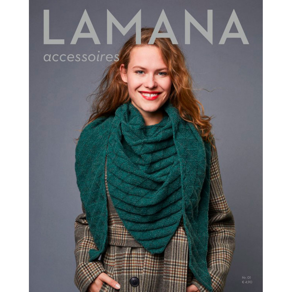 Журнал LAMANA Accessoires № 01, на немецком языке, с переводом на русский язык (вкладыш)