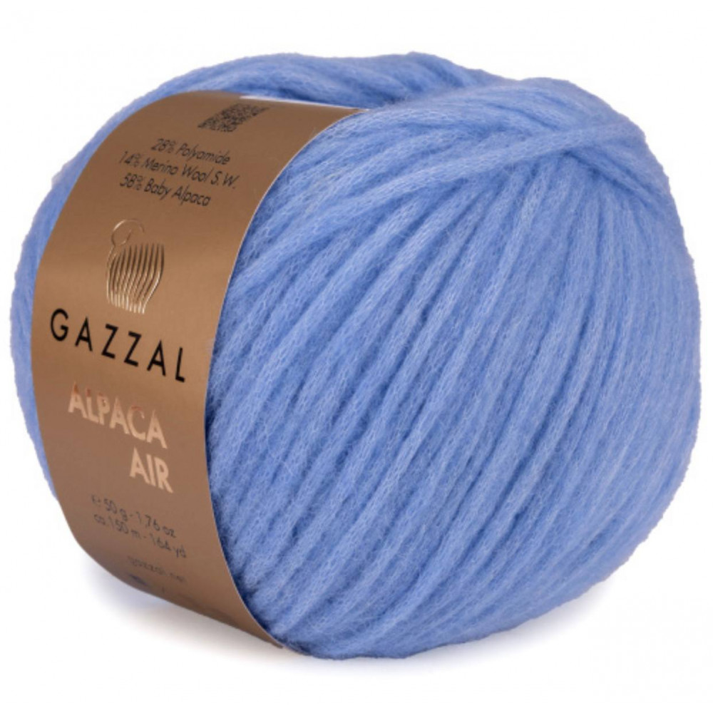 Пряжа Alpaca Air Gazzal 102 Небесный 