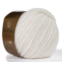 Пряжа Alpaca Air Gazzal 70 Молочный