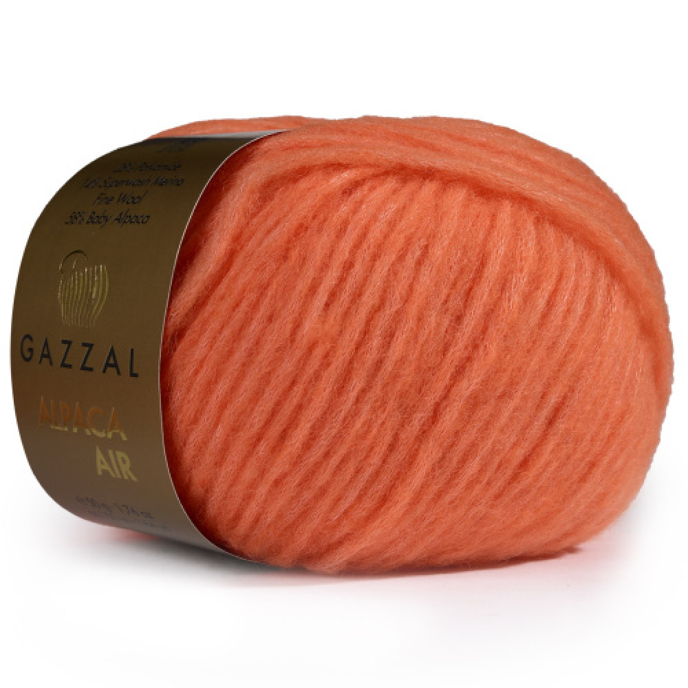 Пряжа Alpaca Air Gazzal 93 Сочный мандарин