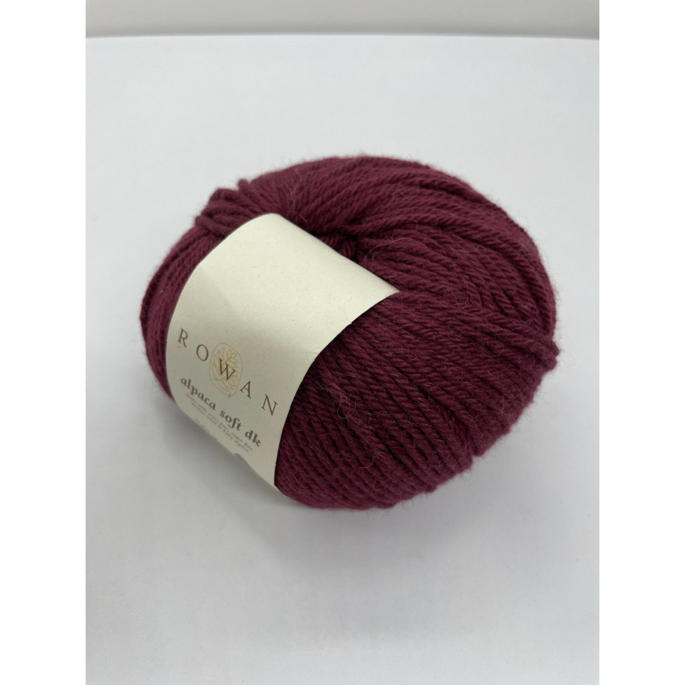 Пряжа Alpaca Soft DK ROWAN 205 Винный