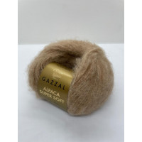 Пряжа Alpaca Super Soft Gazzal 106 Карамель