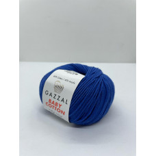 Пряжа Baby Cotton Gazzal 3421 Королевский синий