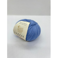 Пряжа Baby Wool Gazzal 813 Голубой