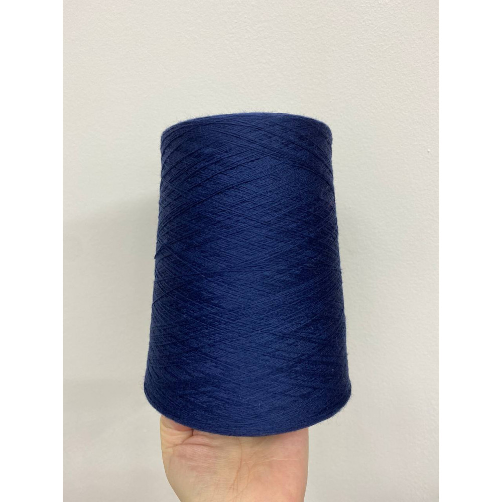 Zegna Baruffa CASHWOOL 100% мериносовая шерсть, 2/30, 100г 1500м, Темный синий