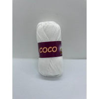 Пряжа Coco 3851 белый