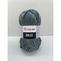 Пряжа Dolce Yarn Art 760 Тёмный серый