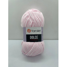 Пряжа Dolce Yarn Art 750 Нежный розовый