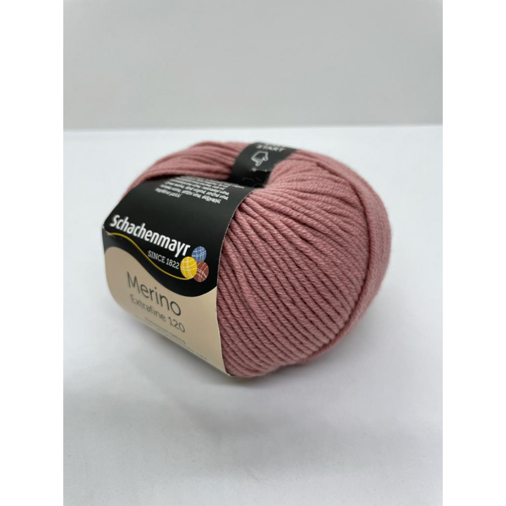 Пряжа Merino Extrafine 120 Schachenmayr 129 Античная роза