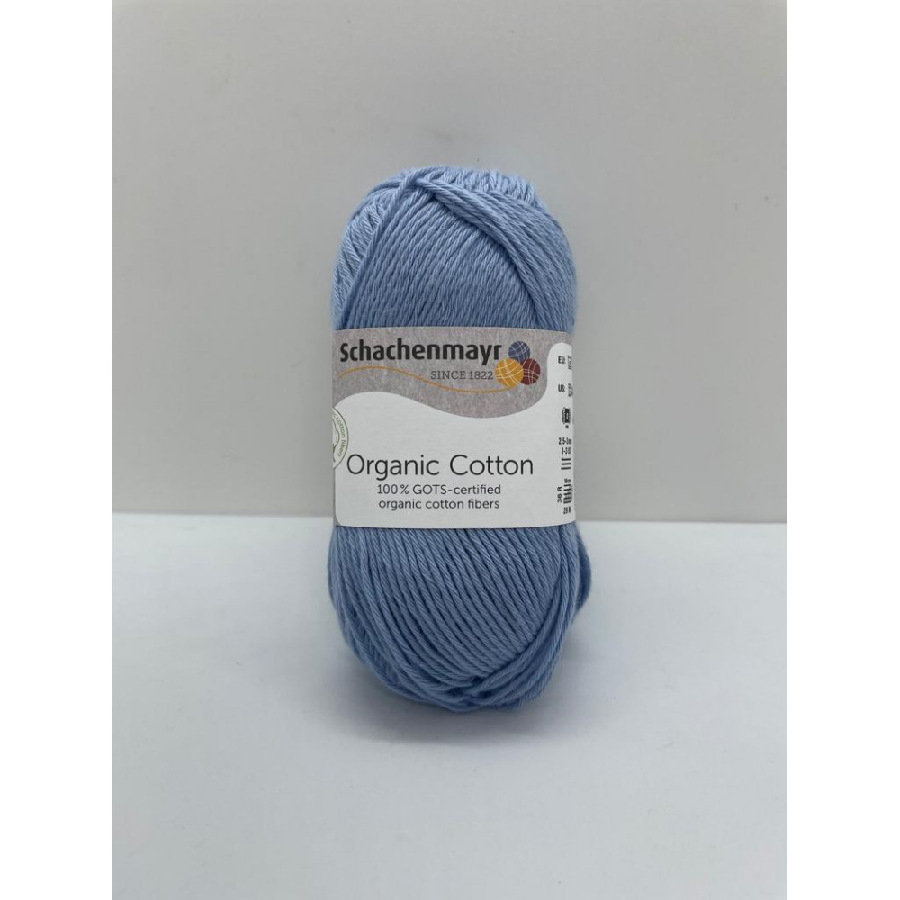 Пряжа Organic Cotton Schachenmayr 53 Голубой