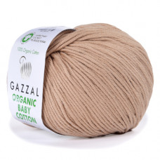 Пряжа Organic Baby Cotton Gazzal 441 Бежевый