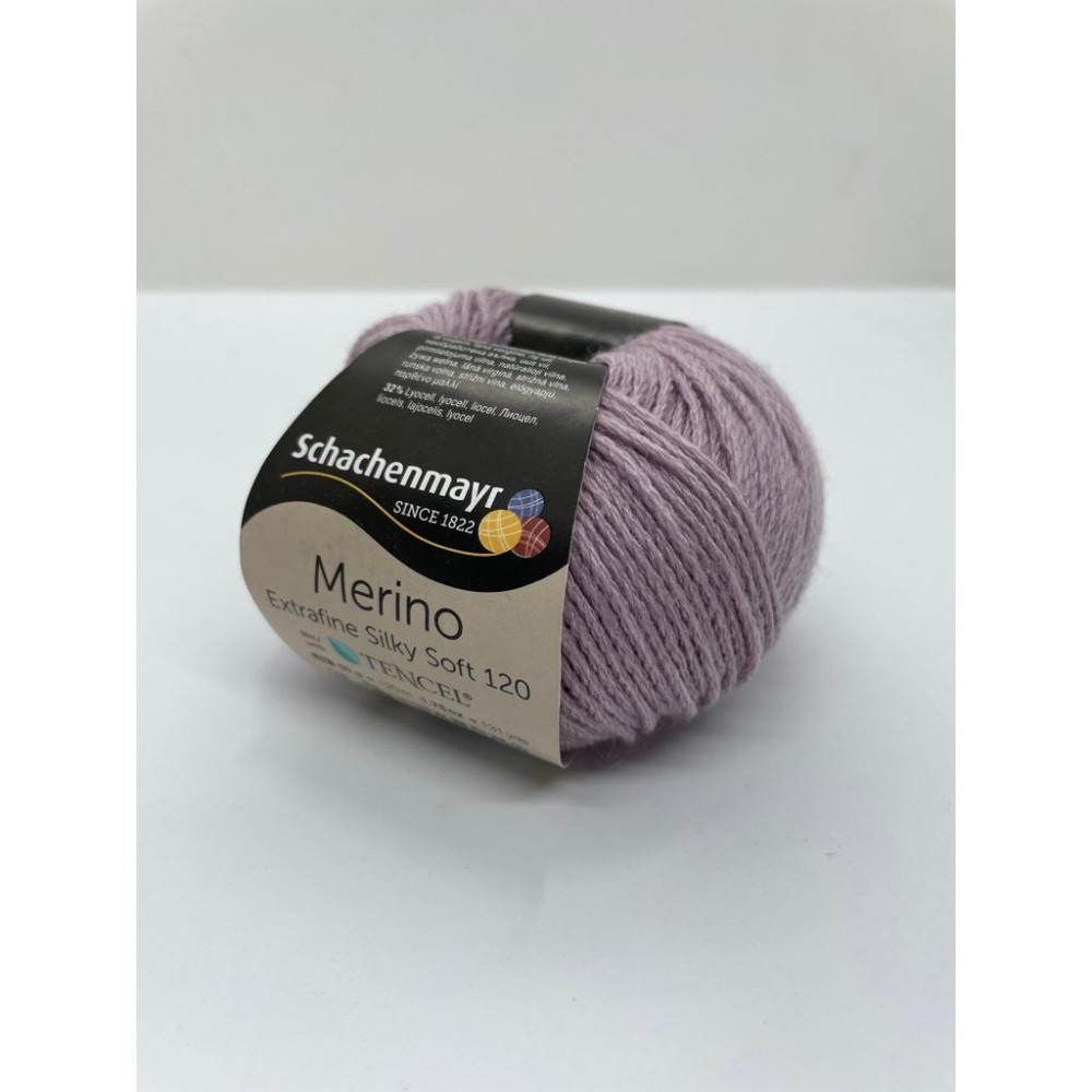 Пряжа Merino Extrafine Silky Soft 120 Schachenmayr 534 Лаванда