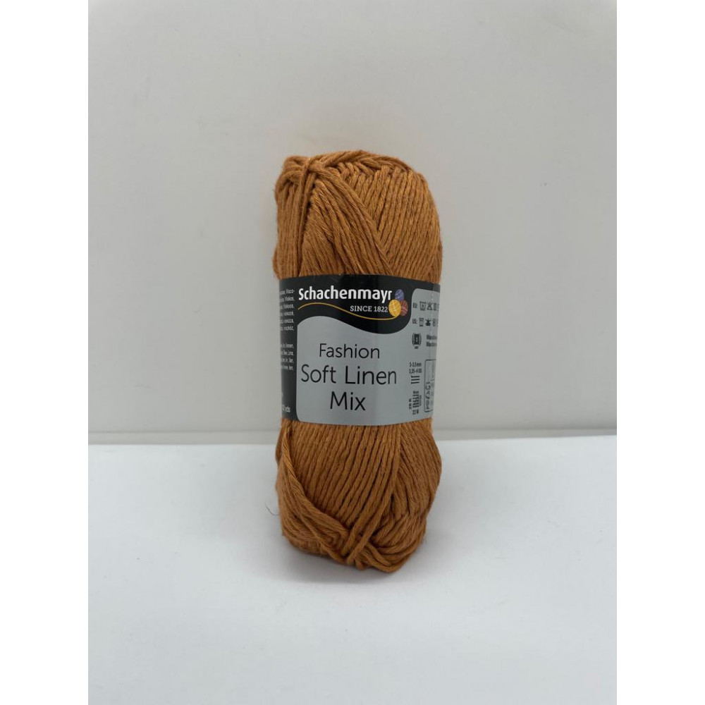 Пряжа Soft Linen Mix Schachenmayr 22 Корица