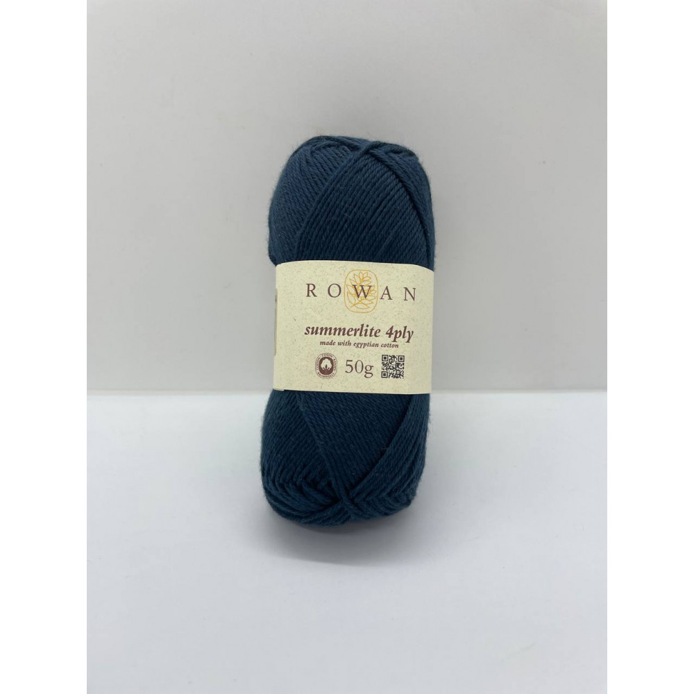 Пряжа Summerlite 4 ply Rowan 429 Чернильно-синий