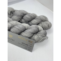 Пряжа Wool&Silk Gazzal 11131 Светлый серый