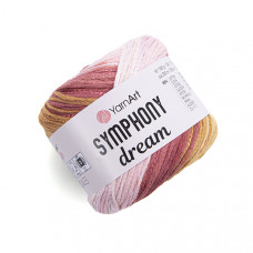 Пряжа Symphony Dream Yarnart 3104 Розы